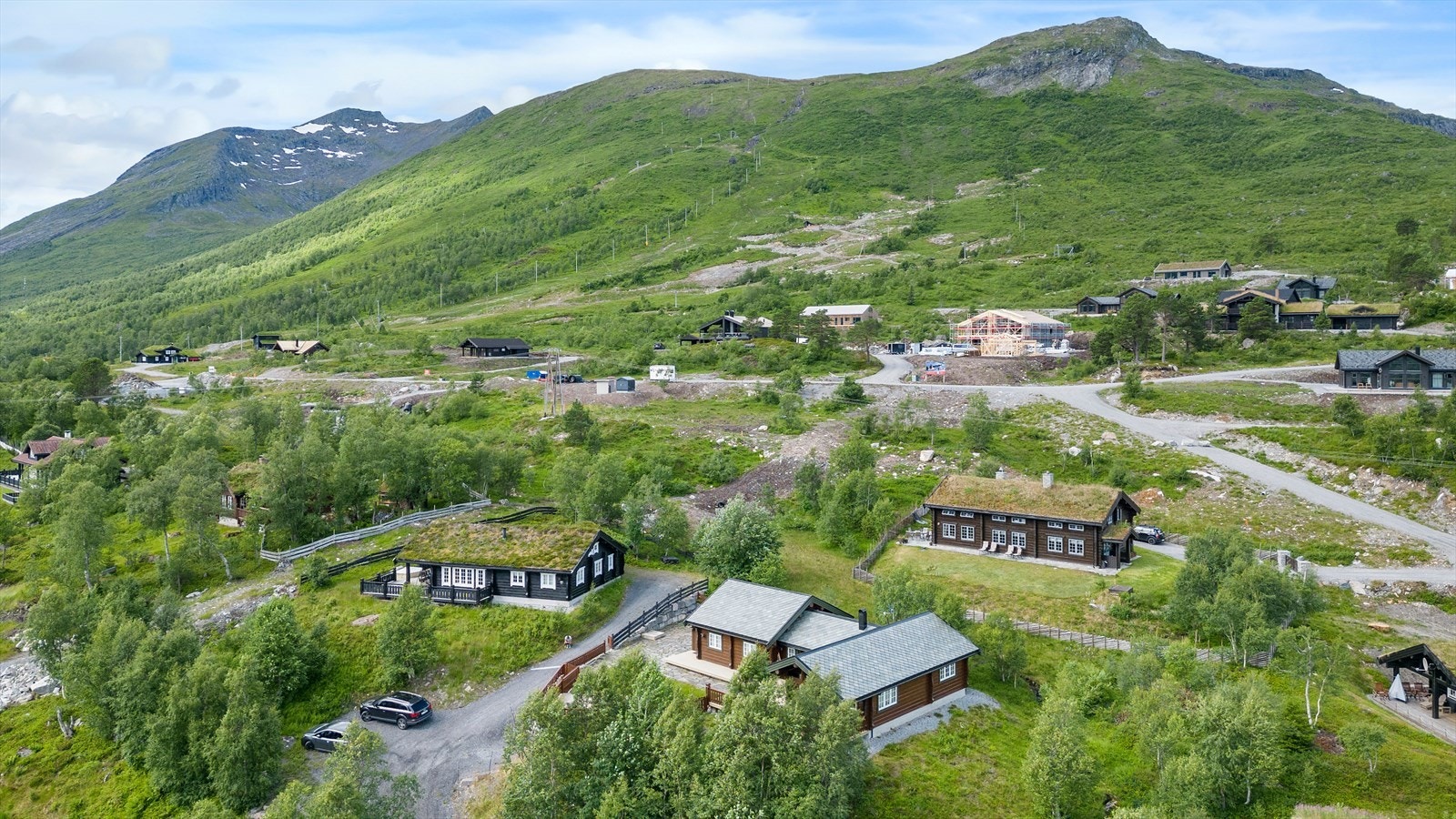 Dronefoto Galleribilde