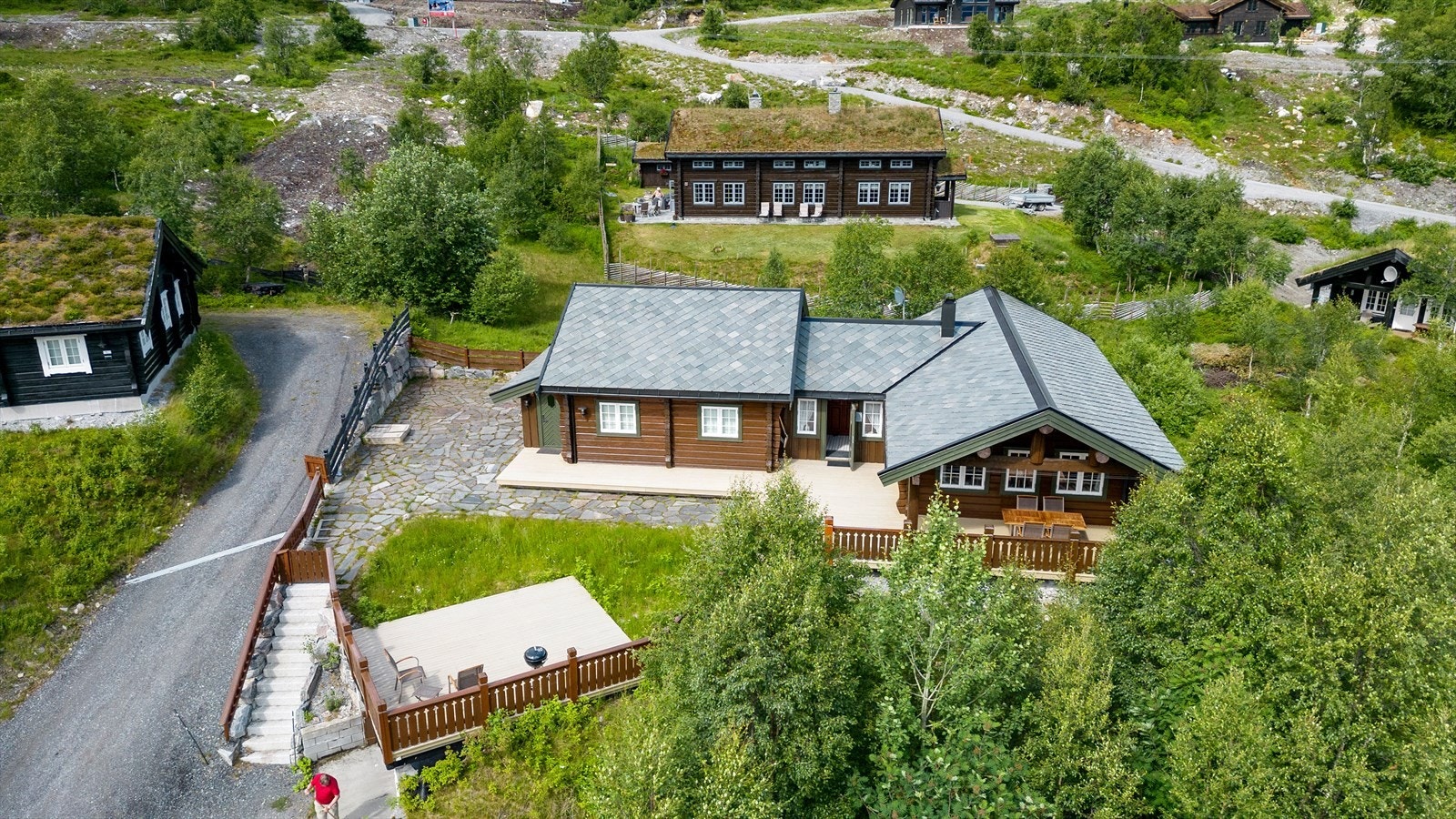 Dronefoto Galleribilde