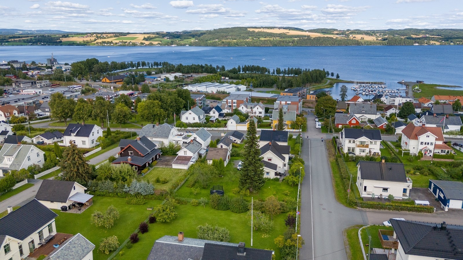 Dronefoto Galleribilde