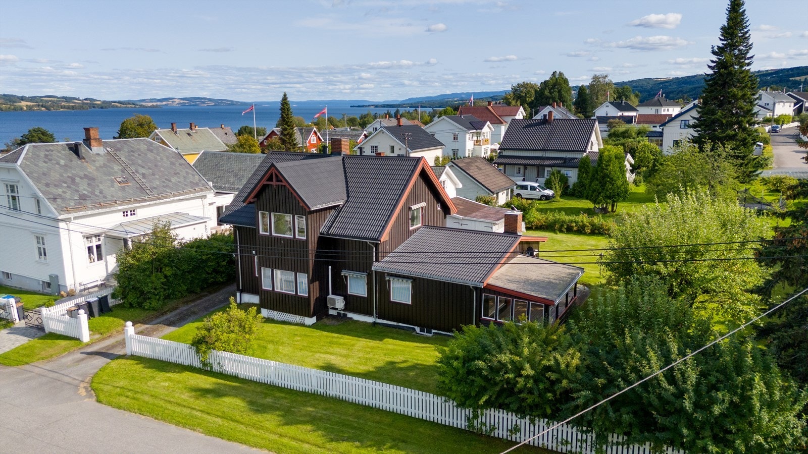 Dronefoto Galleribilde