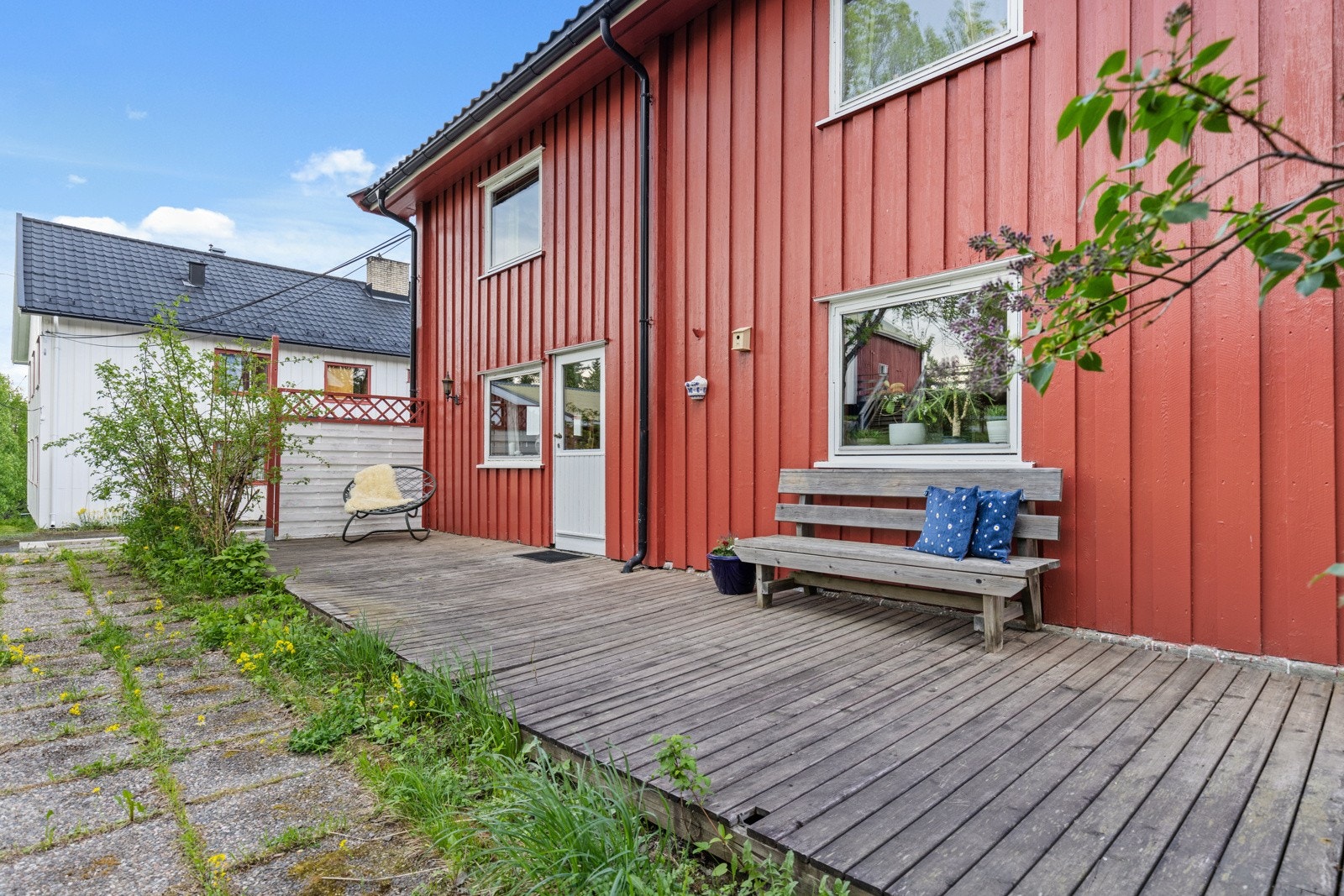 Våningshus fra vest Galleribilde