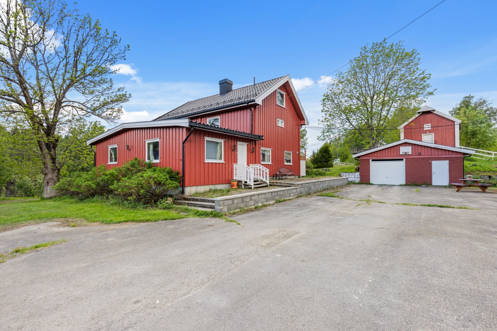 Våningshus sett fra øst Galleribilde