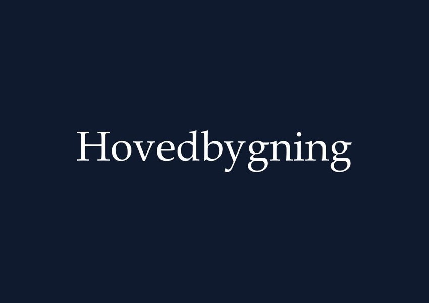 Hovedbygning Galleribilde