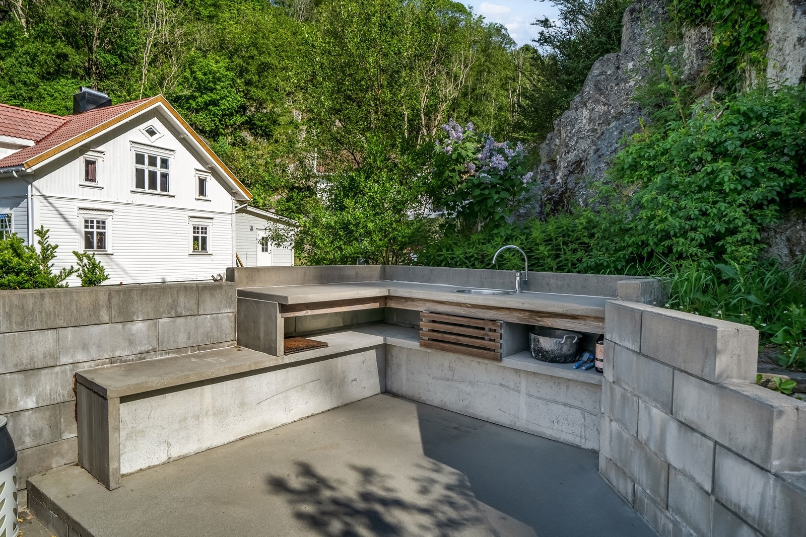 Praktisk med utekjøkken! Galleribilde