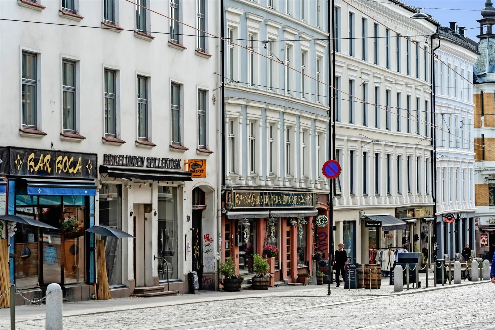 Nærområdet byr på et rikt utvalg butikker, kafeer og restauranter. Galleribilde