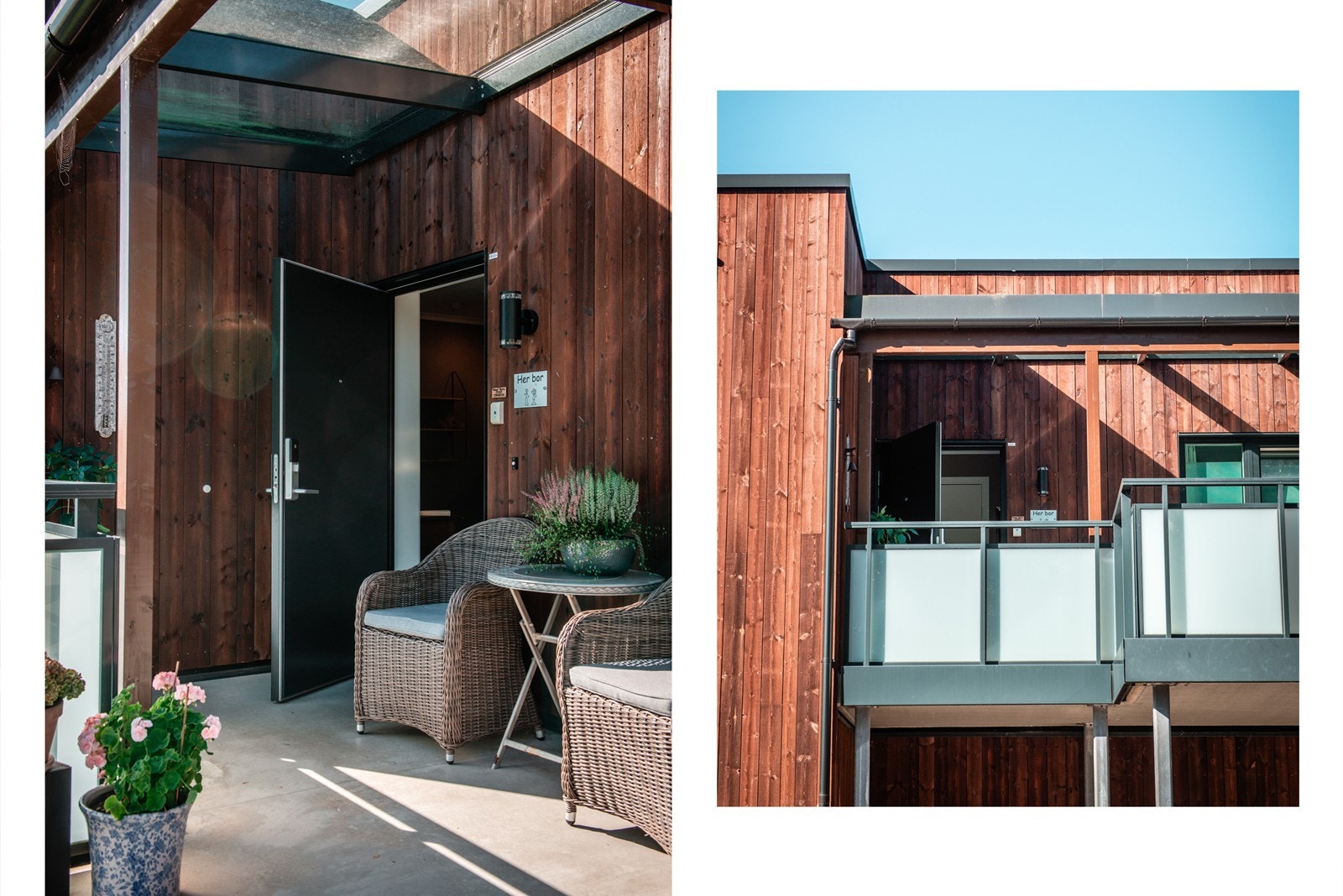 Inngangspartiet er delikat og meget innbydende Galleribilde