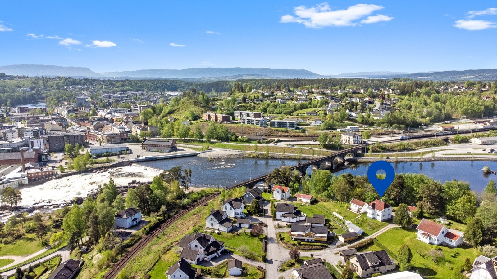 Kort vei til Hønefoss sentrum! Alt du trenger, rett rundt hjørnet Galleribilde