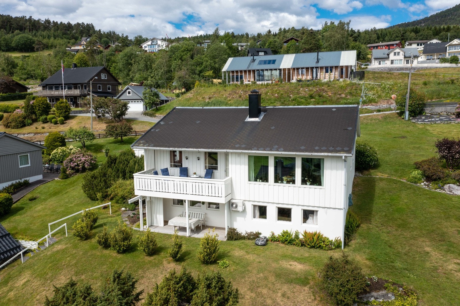 Dronebilde Galleribilde