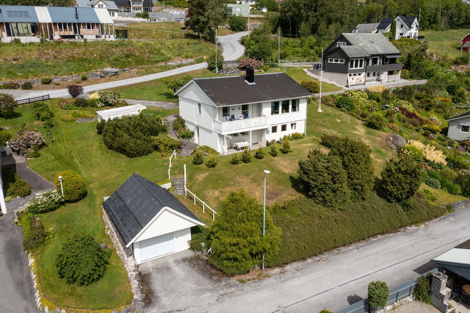 Dronebilde Galleribilde