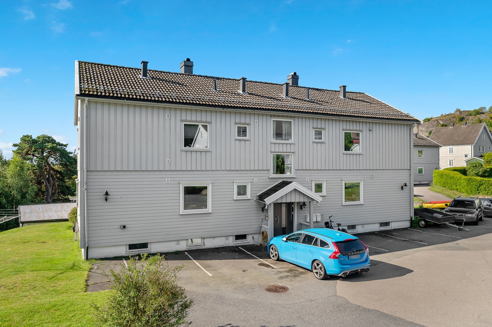 I kjeller er det god lagring i bod Galleribilde