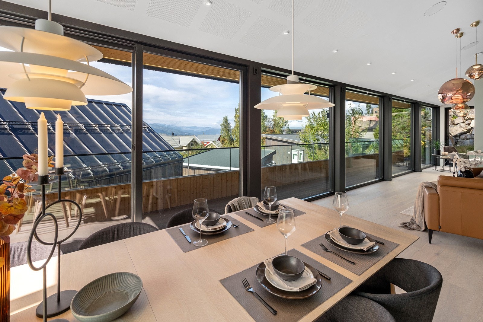 Aksesspunkter i tak for internett Galleribilde