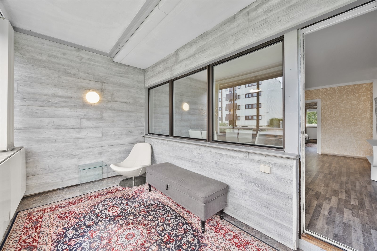 Plass til utemøbler som kan bli stående hele året Galleribilde