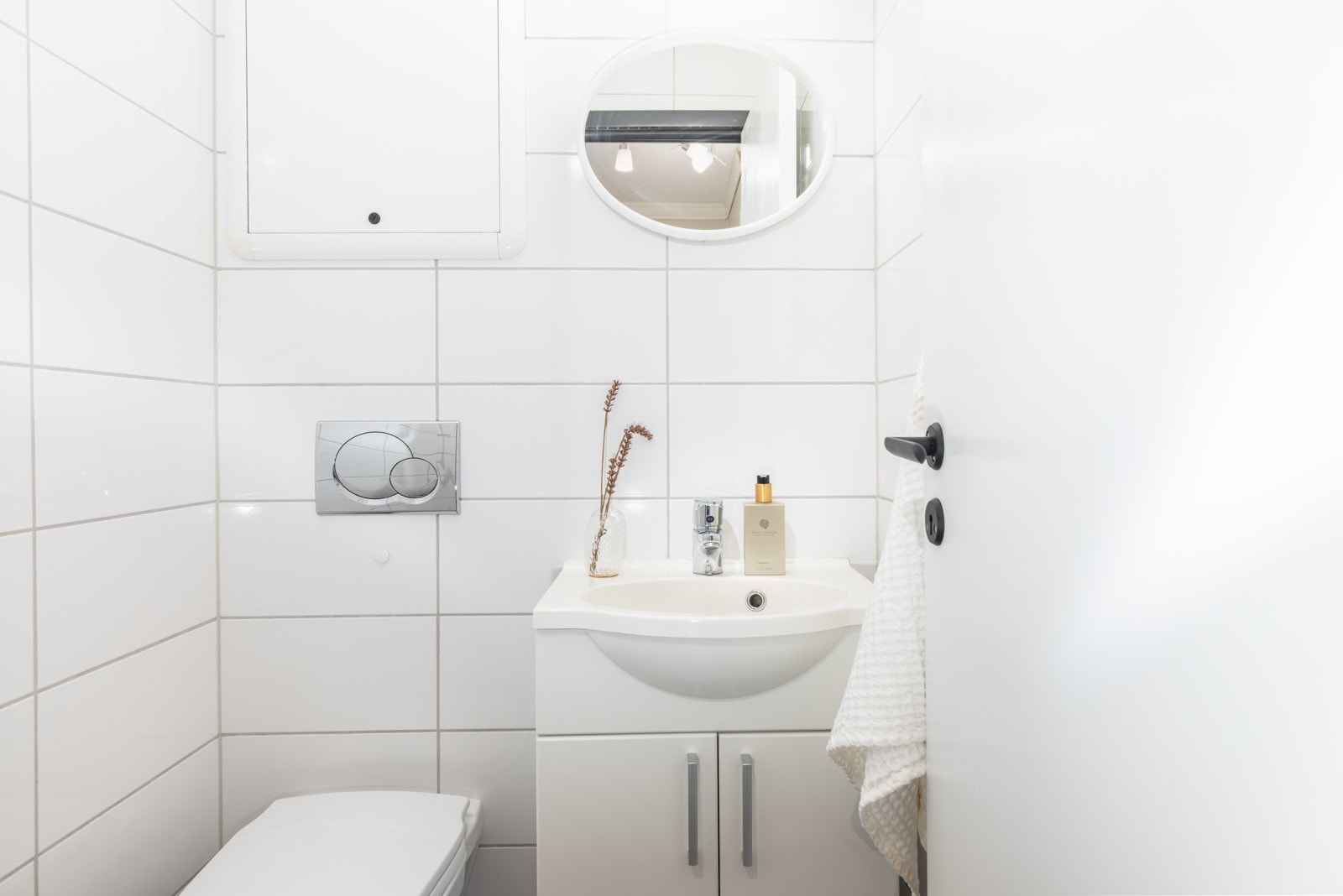 Felles ventilasjonsløsning. Avtrekk fra kjøkken, WC og bad. Galleribilde