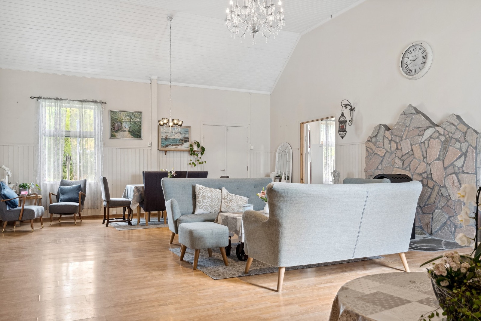 Her er det god plass til sosiale lag. Galleribilde