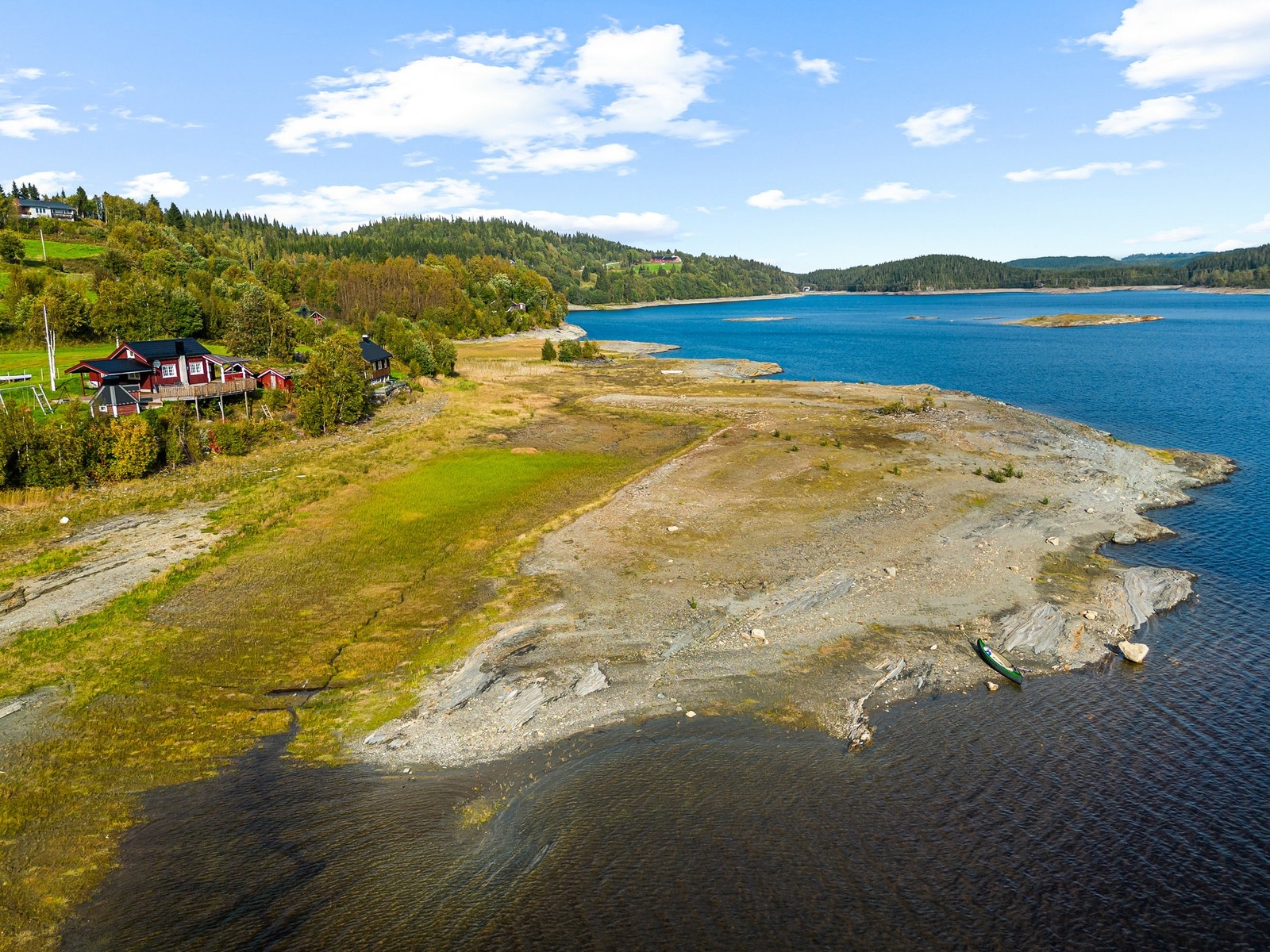 Flott område med tanke på fiske og friluftsliv. Galleribilde
