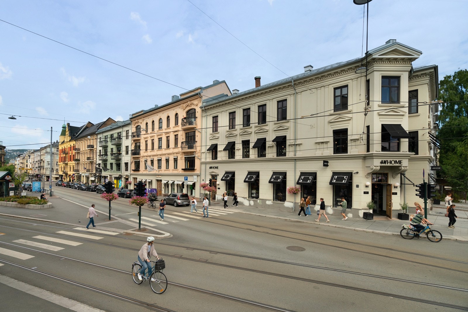 Nærområde - Bogstadveien. Galleribilde