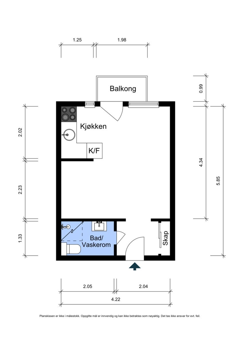 Plantegning. Galleribilde