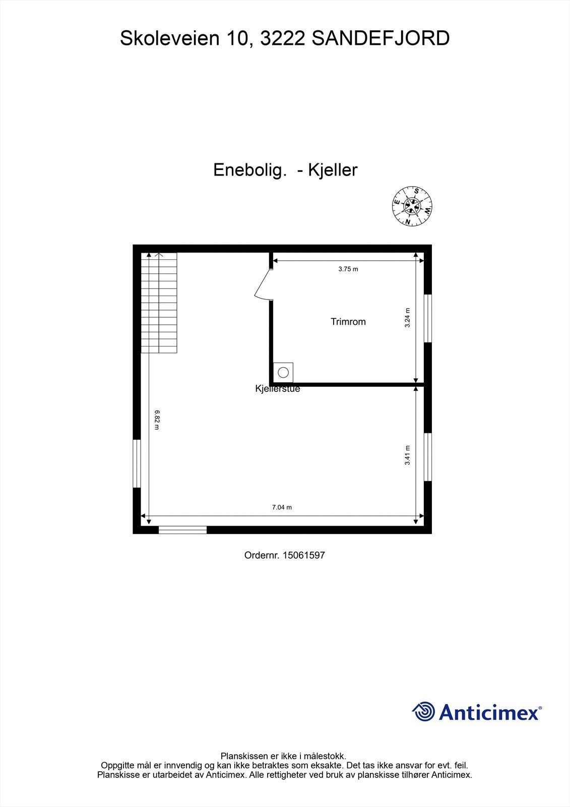 Plantegning Kjeller Galleribilde