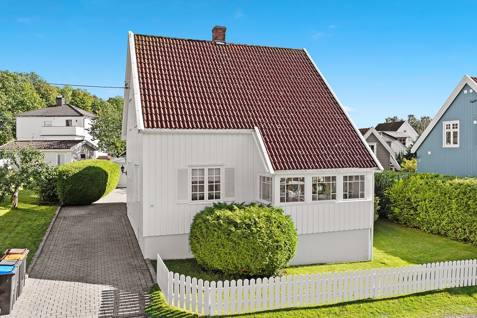 Pen enebolig i meget barnevennlige omgivelser Galleribilde