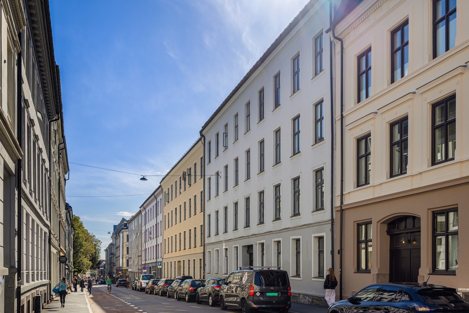- Boligen ligger i øvre del av Markveien (roligste delen, enveiskjørt gate) - Galleribilde