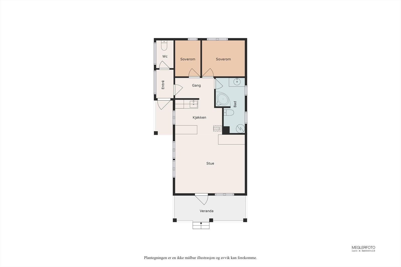 Planskisse over Sjusjøen-Pihl 521. Galleribilde