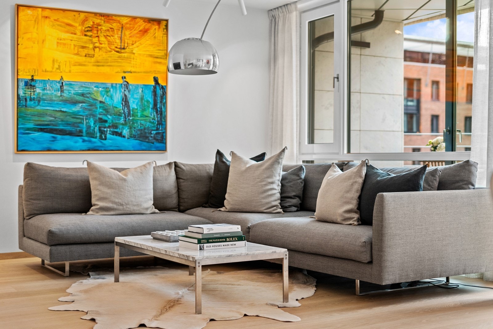 Boligen har sentralstyrt balansert ventilasjon - Spredenett ventilasjon byttet i 2017 med lydfeller Galleribilde
