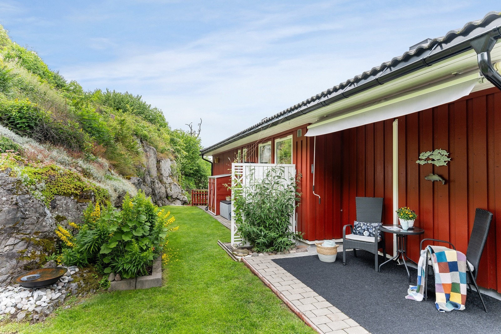 Det er meget pent opparbeidet og lettstelt eiendom. Galleribilde