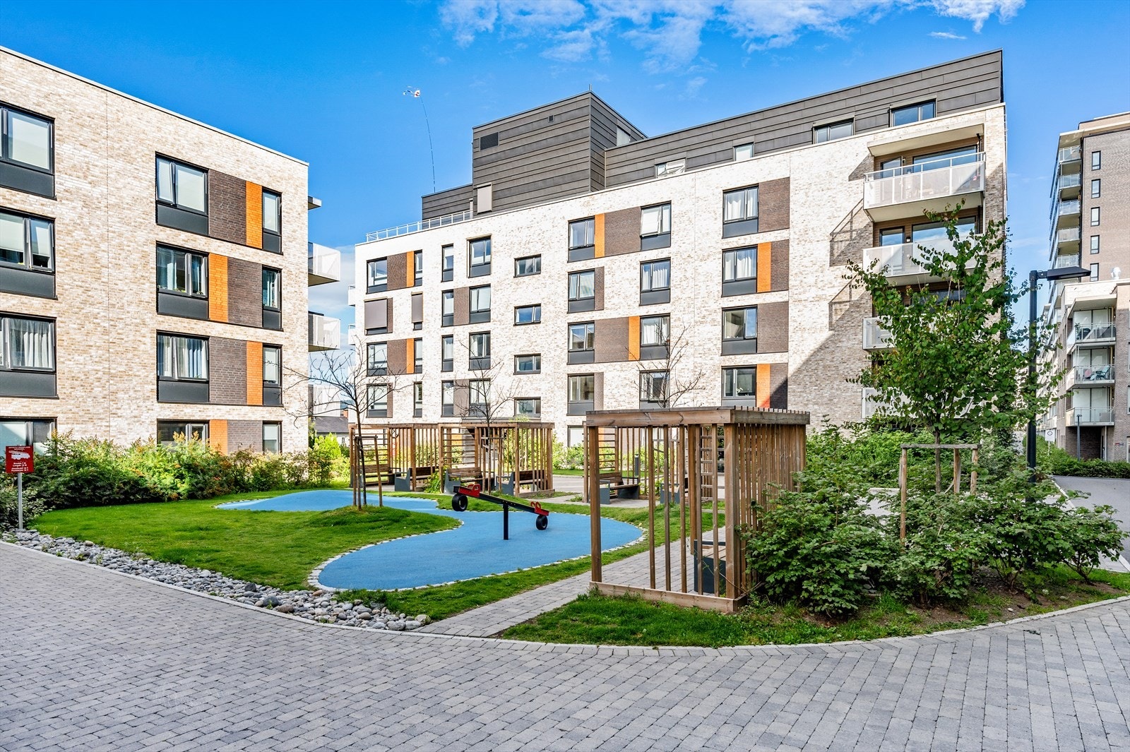 Flere hyggelige uteplasser i Hans Nordahls gate Galleribilde