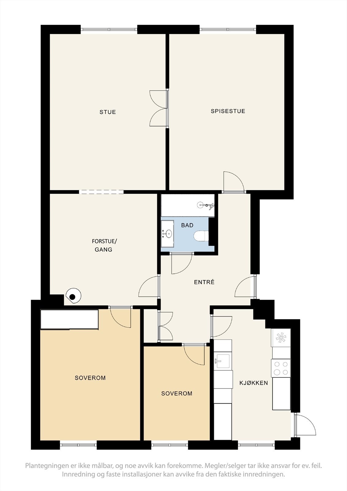 Plantegning Galleribilde