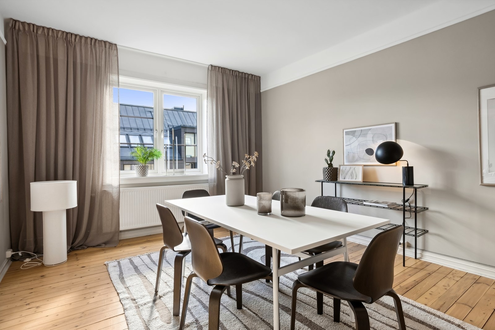 Flott originalt gran-/furugulv. Galleribilde