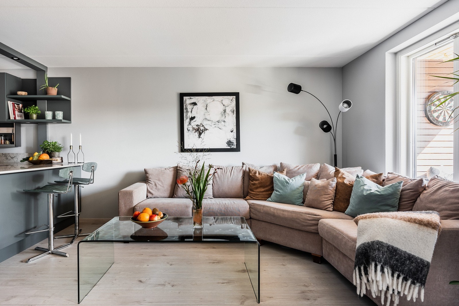 God plass til tv-titting. Galleribilde