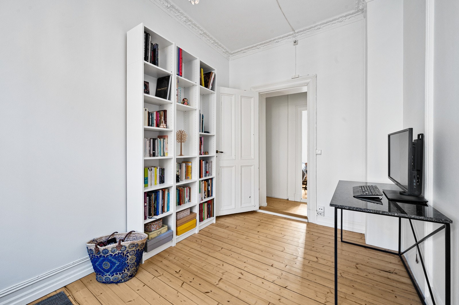 Soverom 2 kan fint benyttes som kontor, barnerom eller gjesterom. Galleribilde