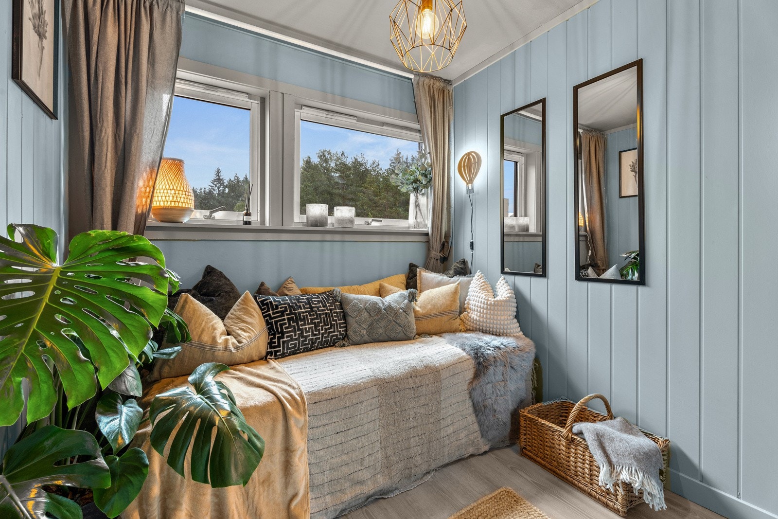 Det tredje soverommet passer utmerket til barnerom, gjesterom eller kontor. Galleribilde