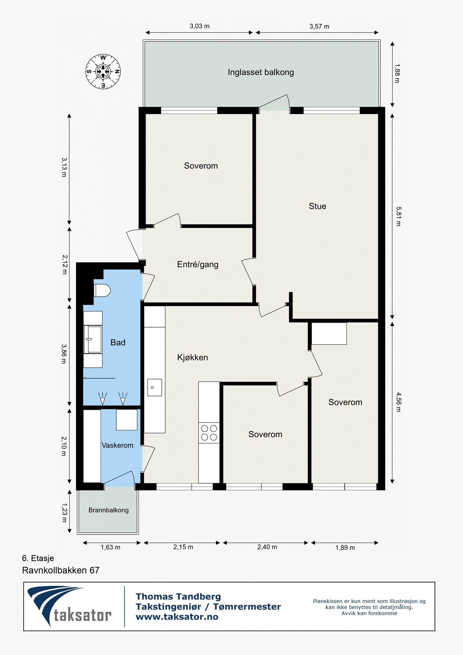 Planløsning. Galleribilde