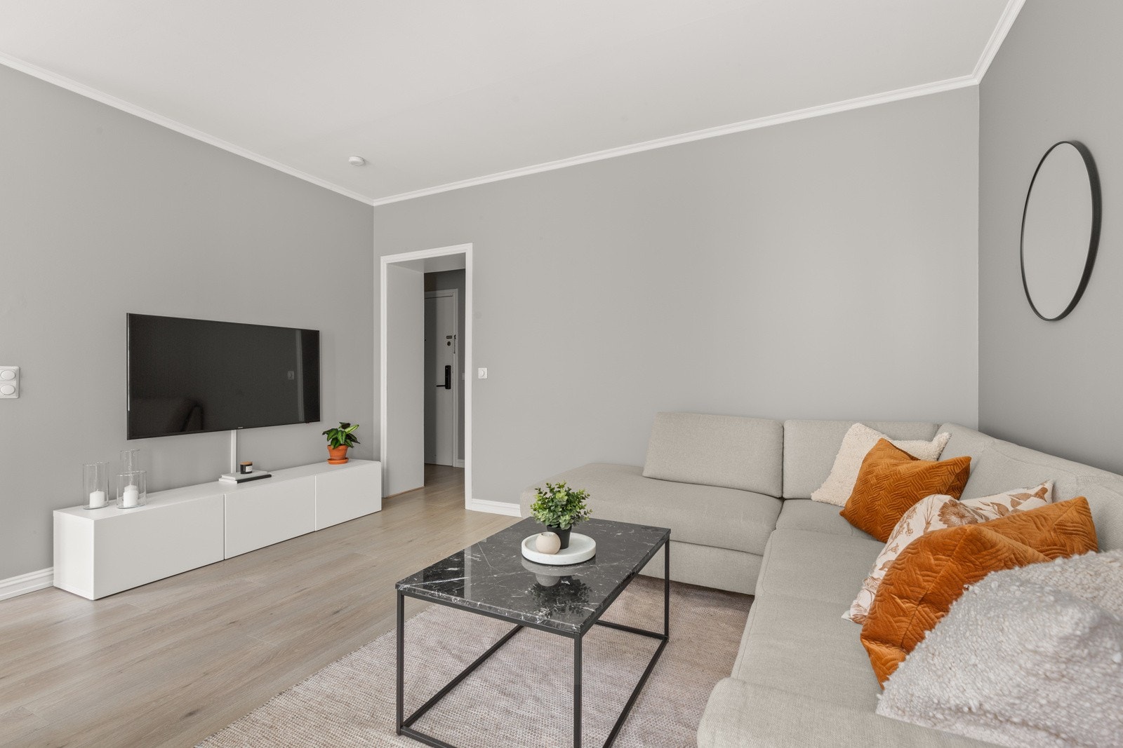 Boligen fremstår innflytningsklar og er oppusset 2019-2024. Galleribilde