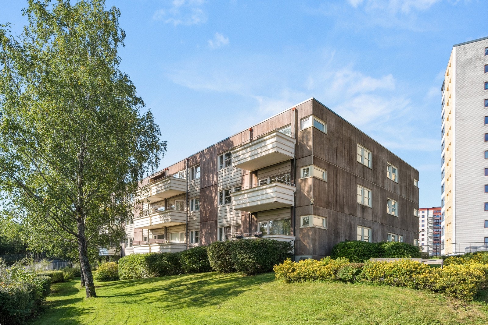 Byggets fasade. Galleribilde