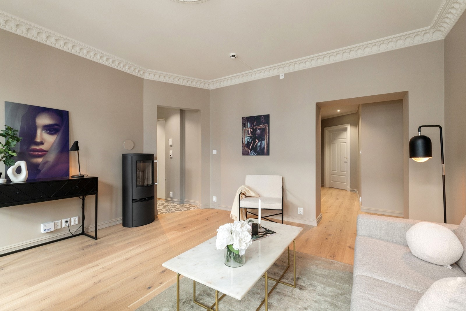 Gjennomgående og optimal planløsning. Galleribilde