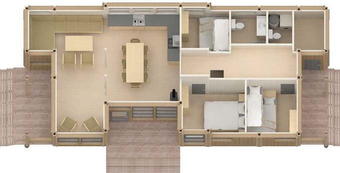 Vist uten hems Galleribilde