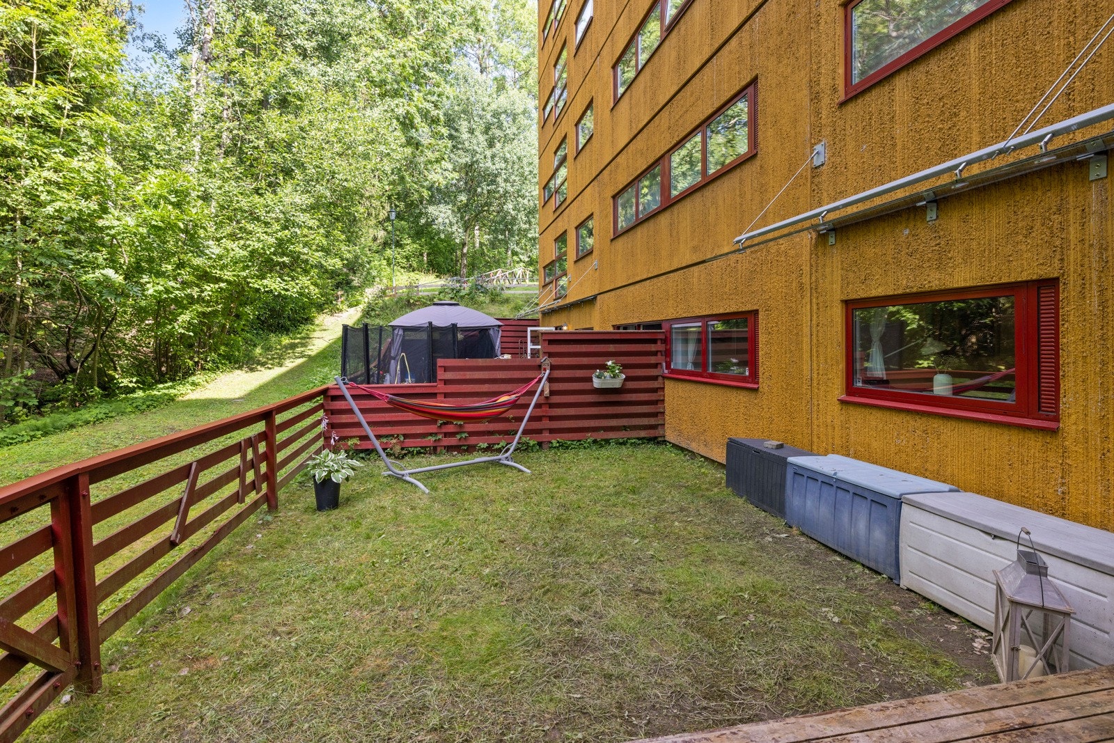 Egen hageflekk - perfekt tumleplass for hund Galleribilde