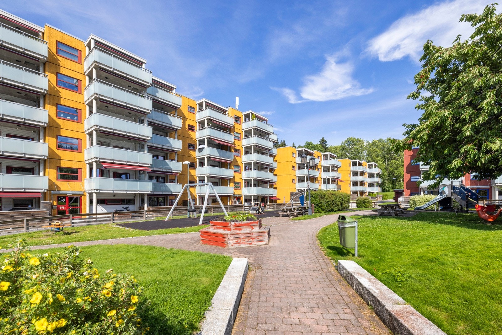 Det er rikelig med boltreplass for de minste Galleribilde