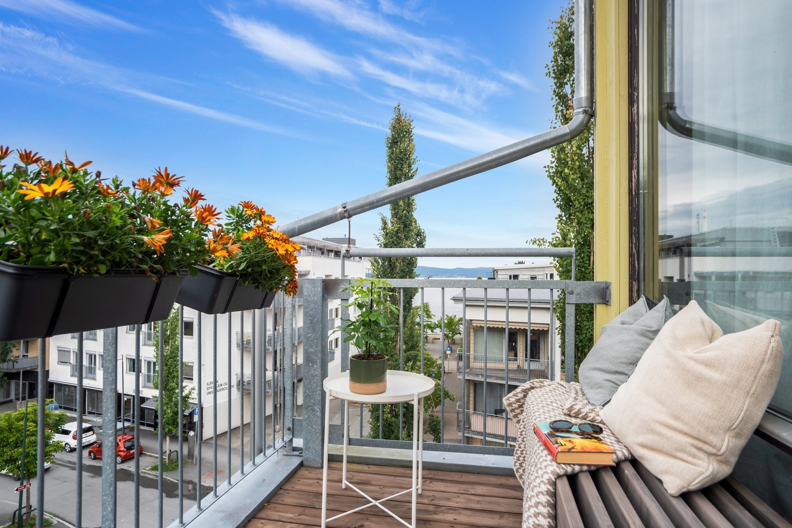 Balkong på 5 kvm. Galleribilde