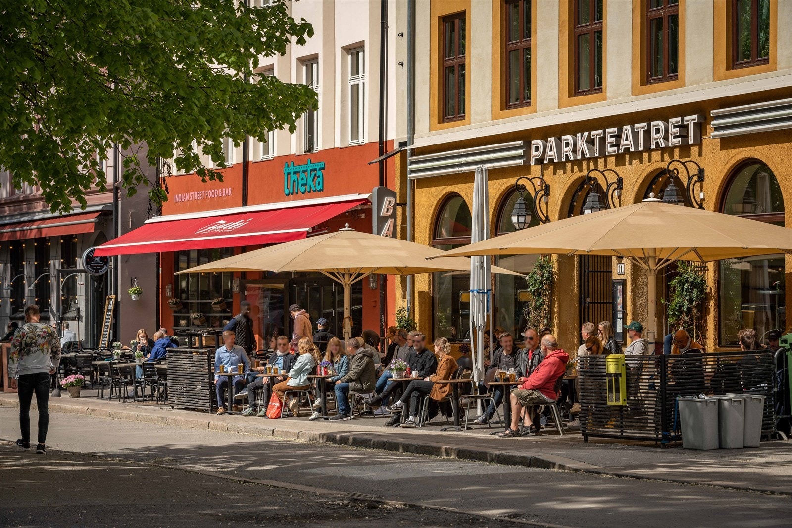 Grünerløkka byr på mange små butikker, kaféer og restauranter. Galleribilde