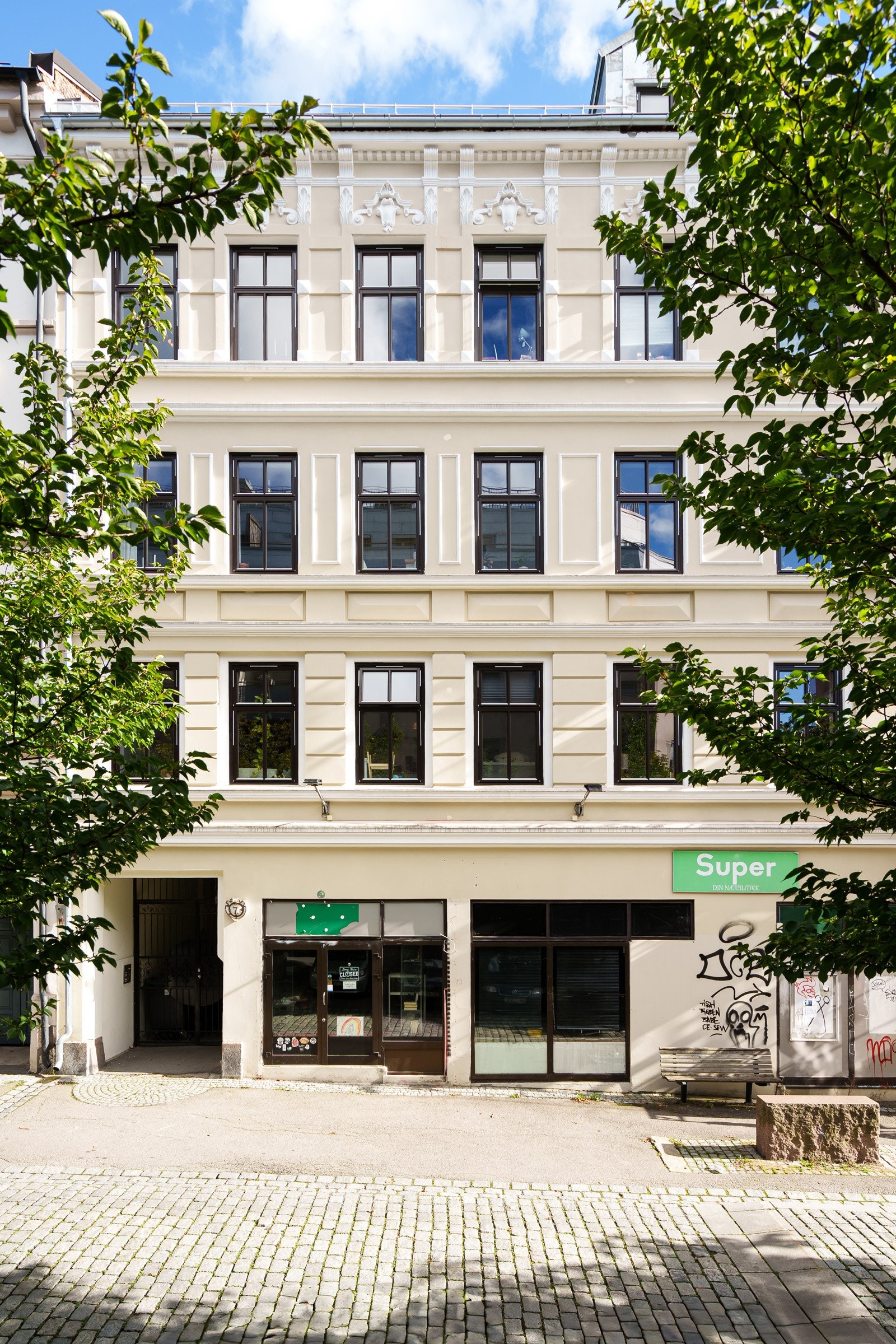 Fasade - Eiriks gate 7 Galleribilde