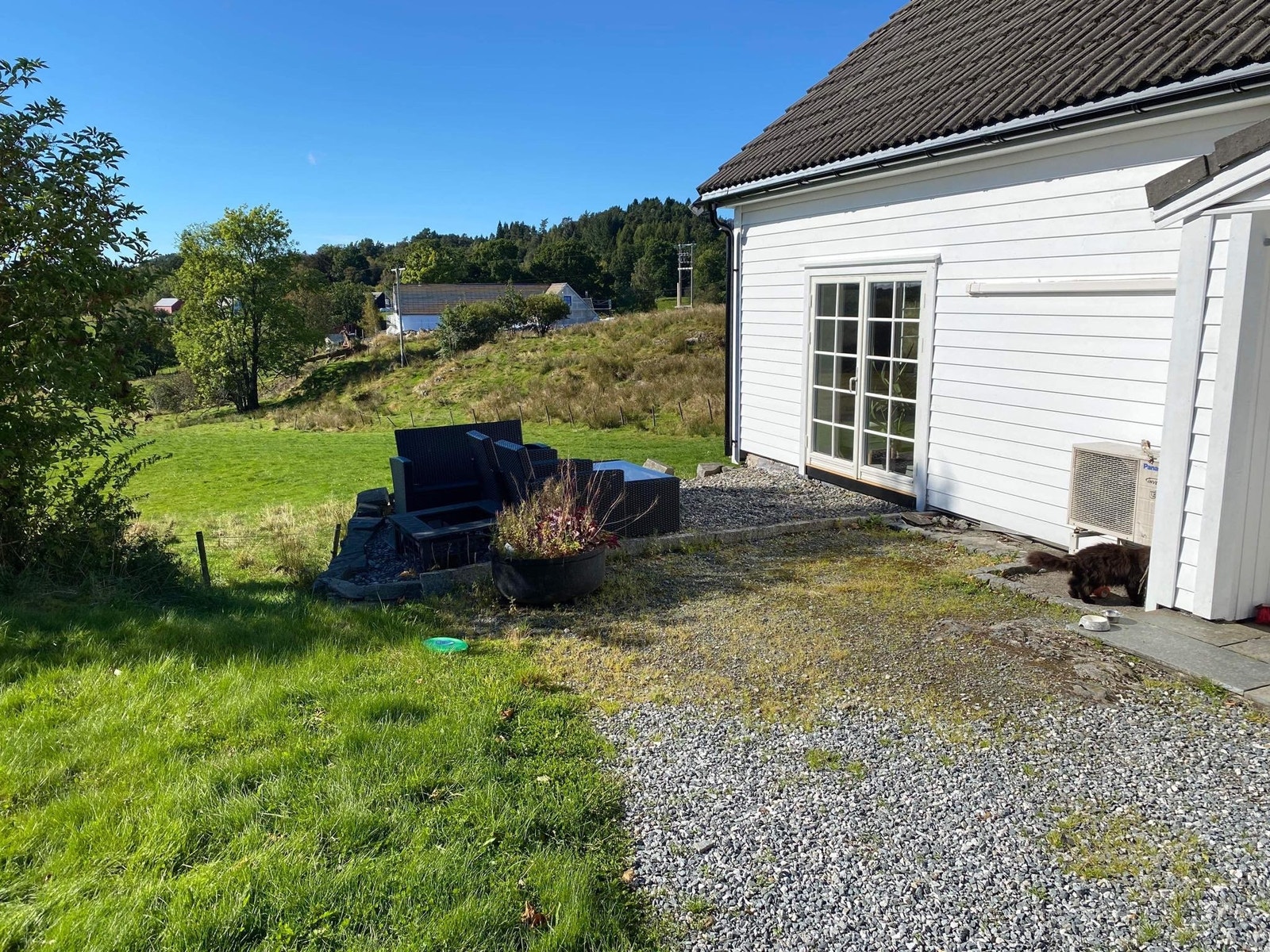 Fint uteområde Galleribilde