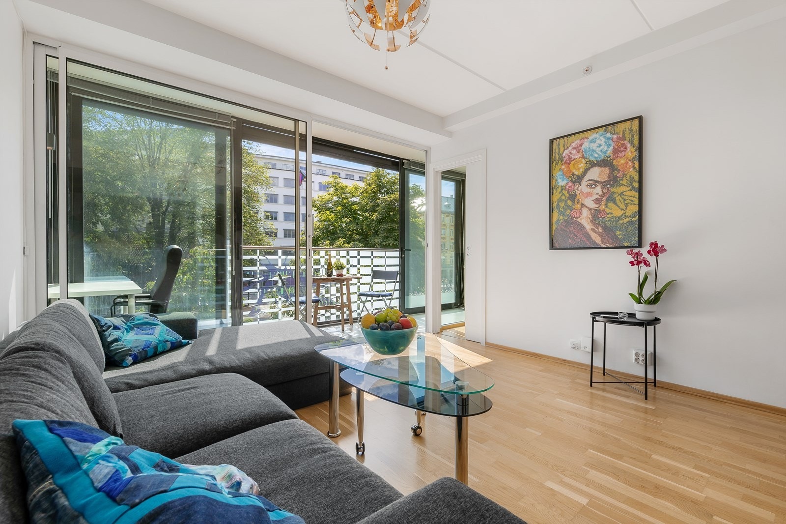 Fra stuen er det tilgang til soverom nr. 2. Galleribilde