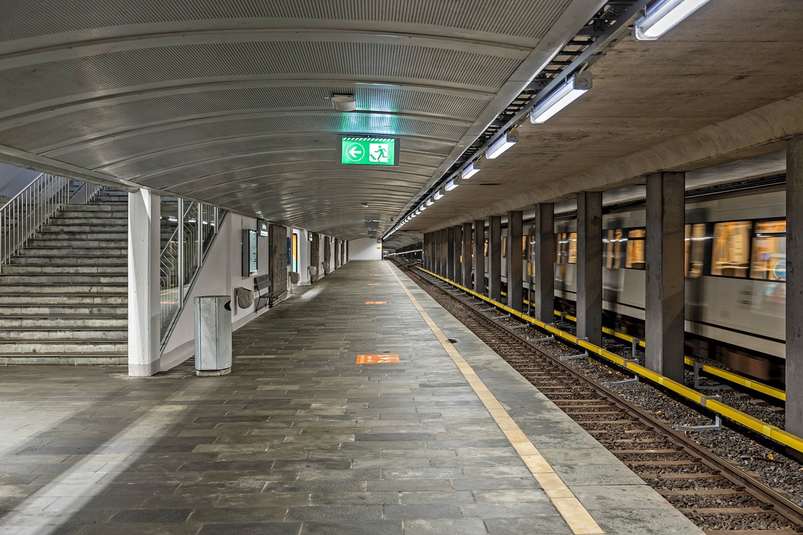 Lindeberg T-banestasjon gir enkel tilgang til sentrum. Galleribilde