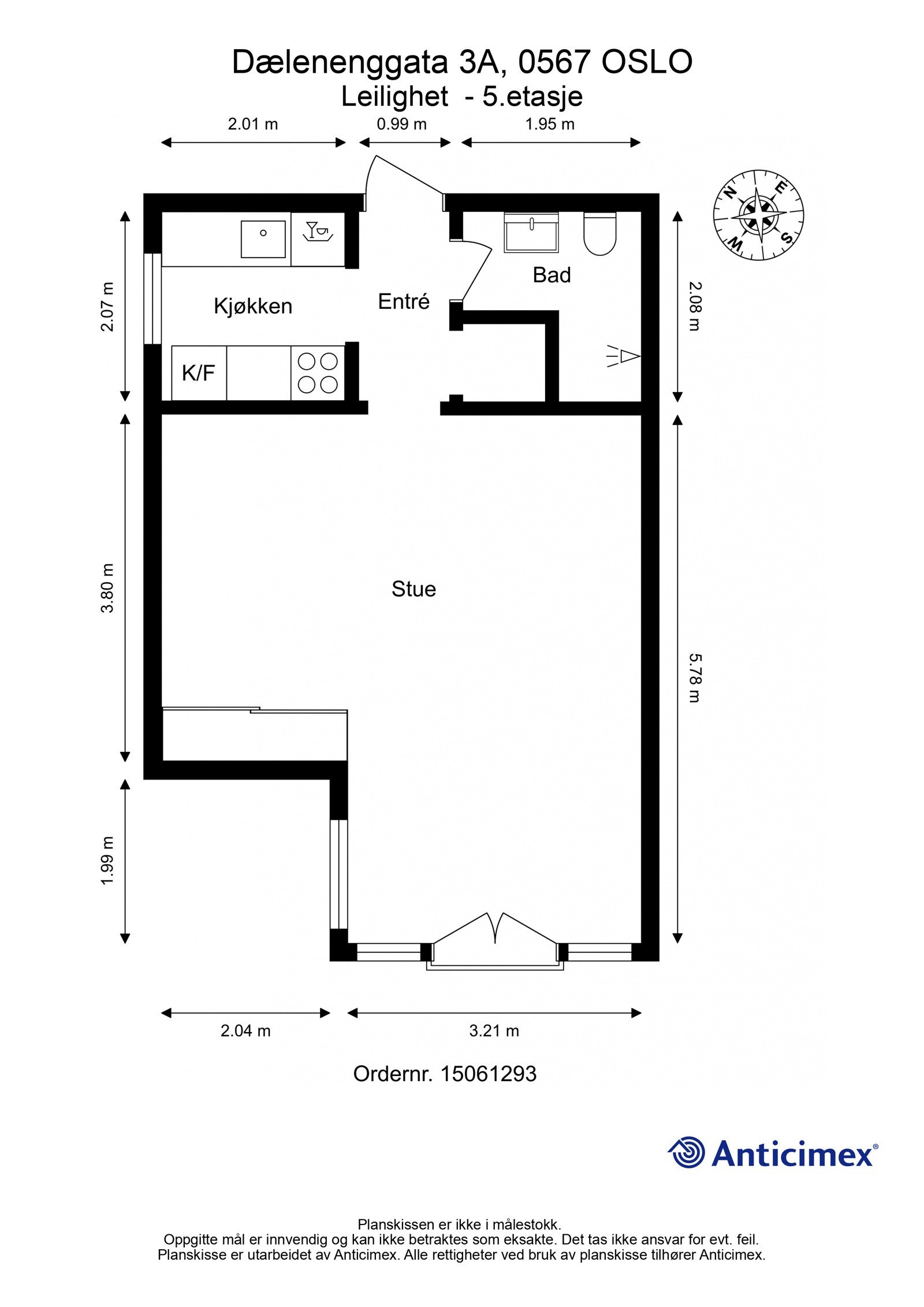 Planskisse. Galleribilde