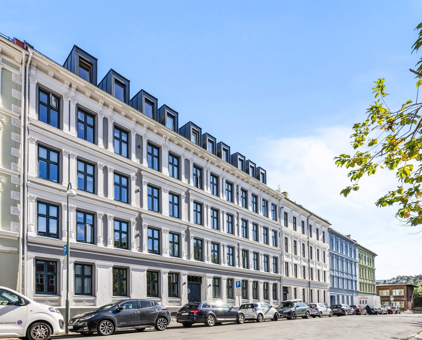 Bygården ble rehabilitert og ombygget av Bonum i 2015-2016. Vinduene er fra samme år. Galleribilde