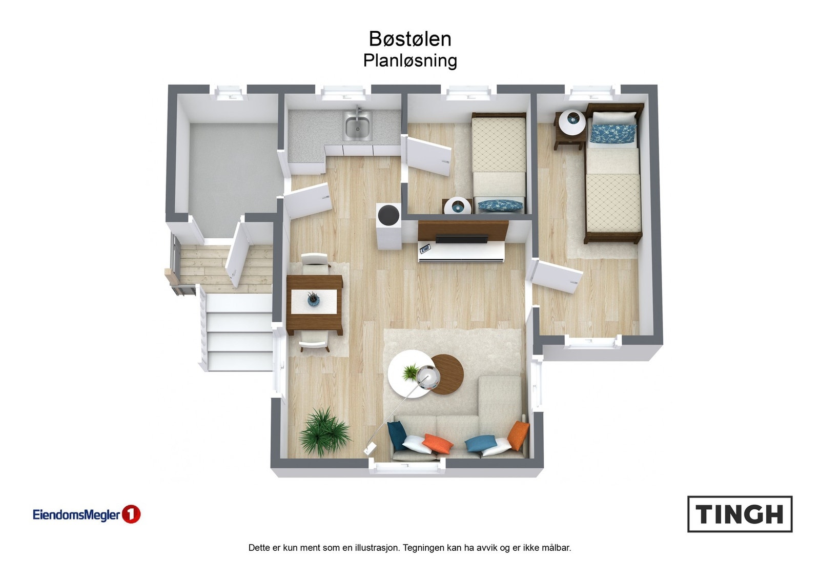 Plantegning Galleribilde