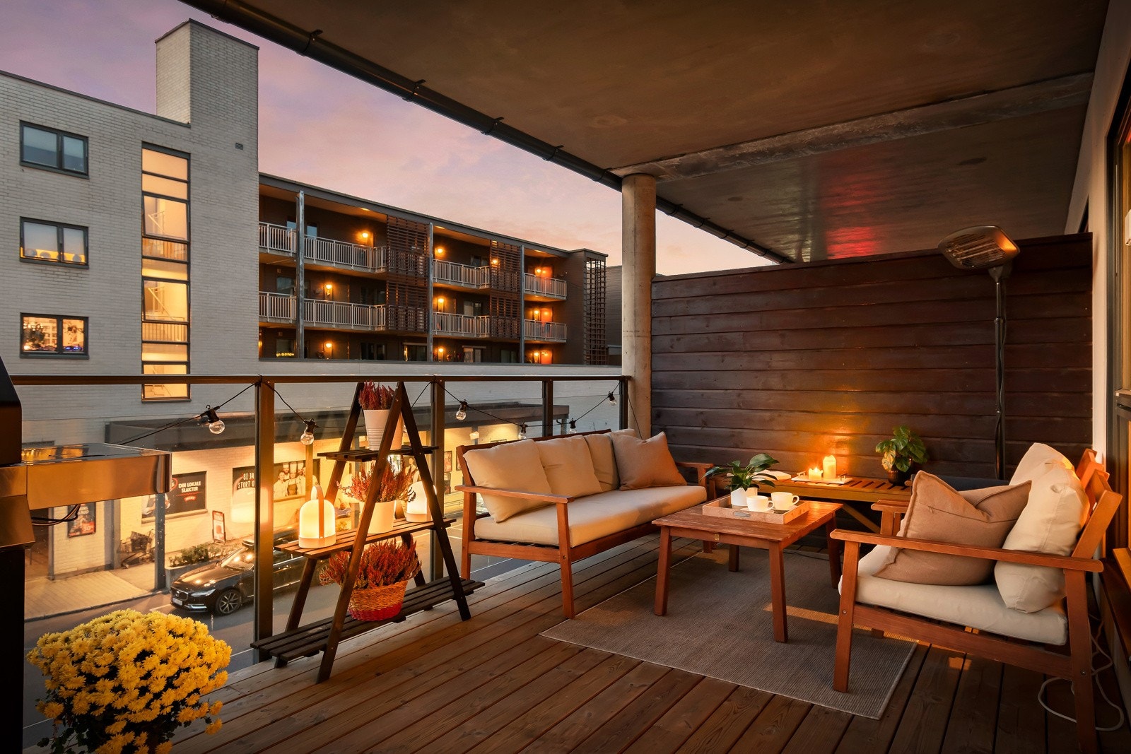 Dette er en moderne og lekker leilighet med delikat løsning. Galleribilde